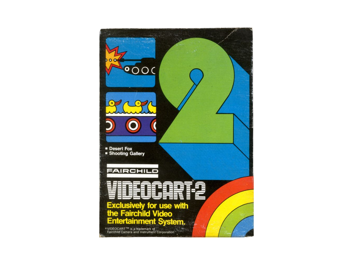 Cover Videocart #2 – Desert Fox / Shooting Gallery